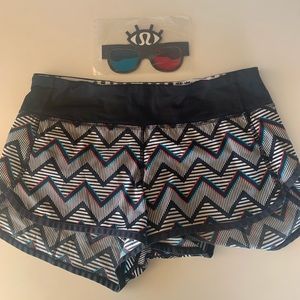 Lululemon Seawheeze Exclusive Runners Shorts Sz4